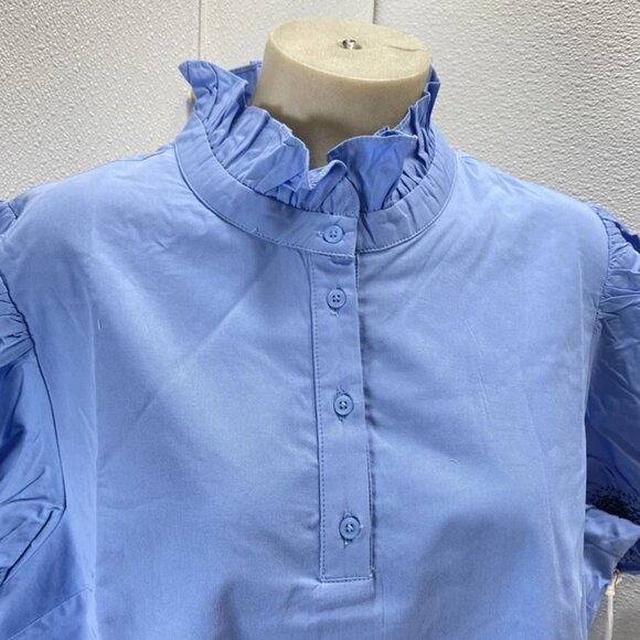 Hyacinth House Women's Embroidered Blouse Size XXL | Eliza Cotton Top - Picture 7 of 8